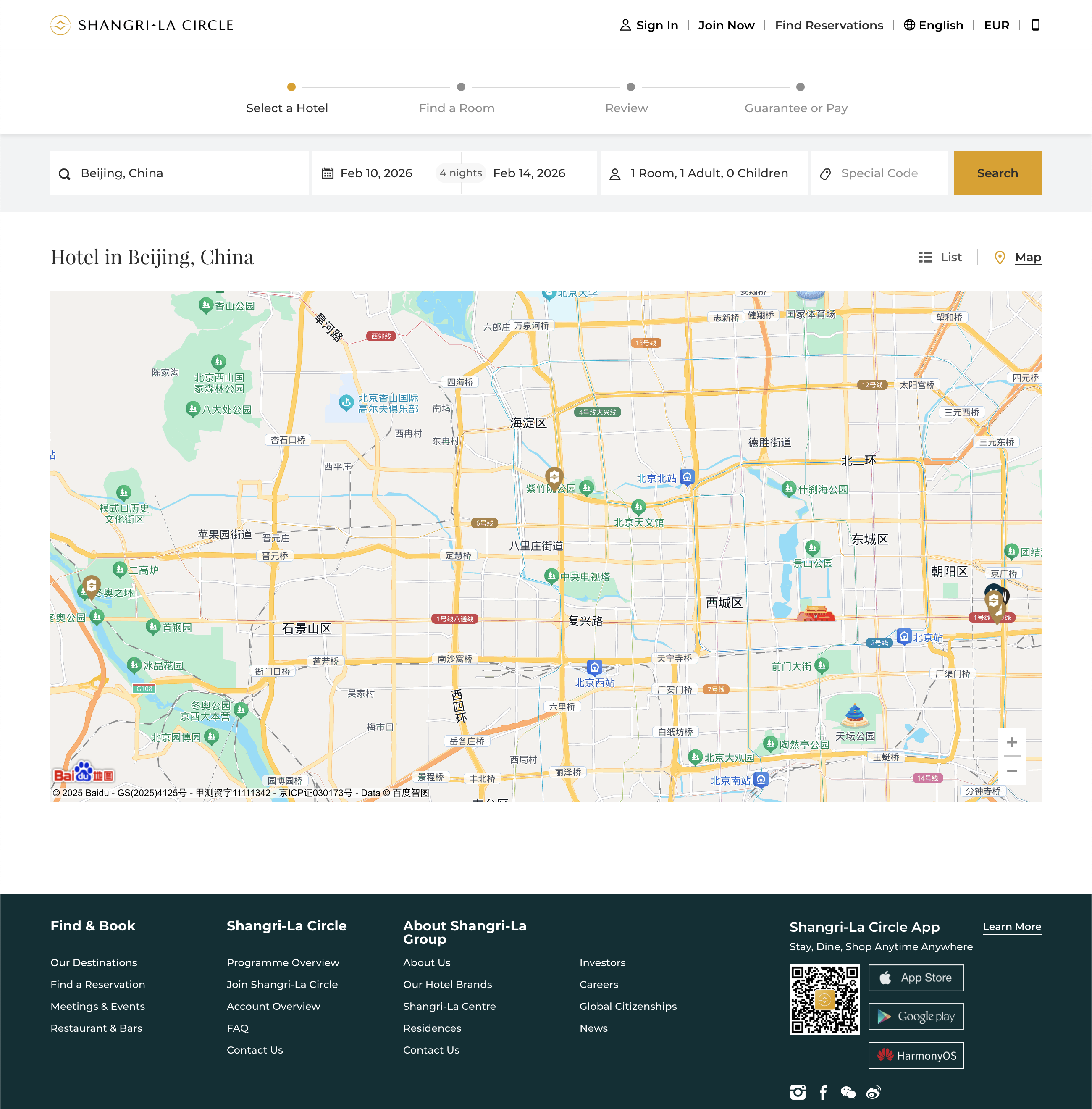 Desktop screenshot of Shangri-La