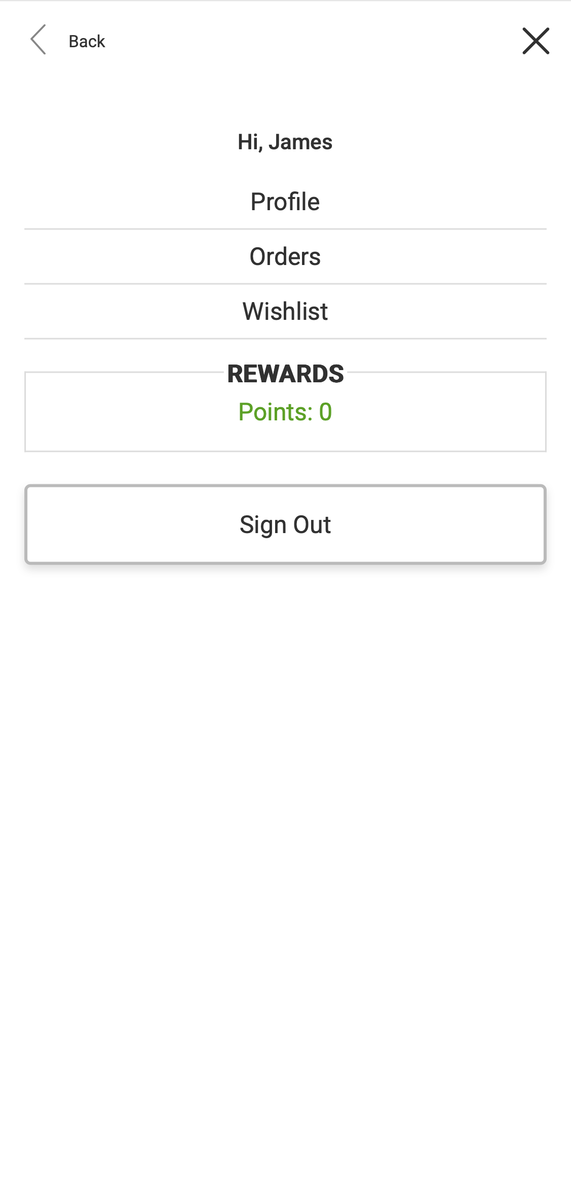 Mobile screenshot of Musician’s Friend