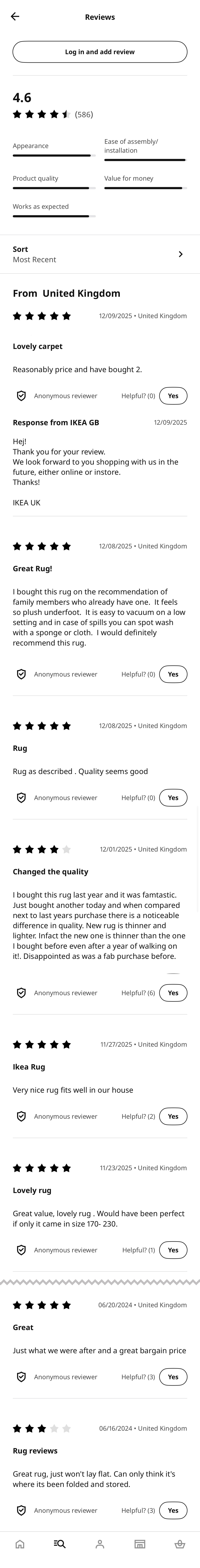 Mobile screenshot of IKEA