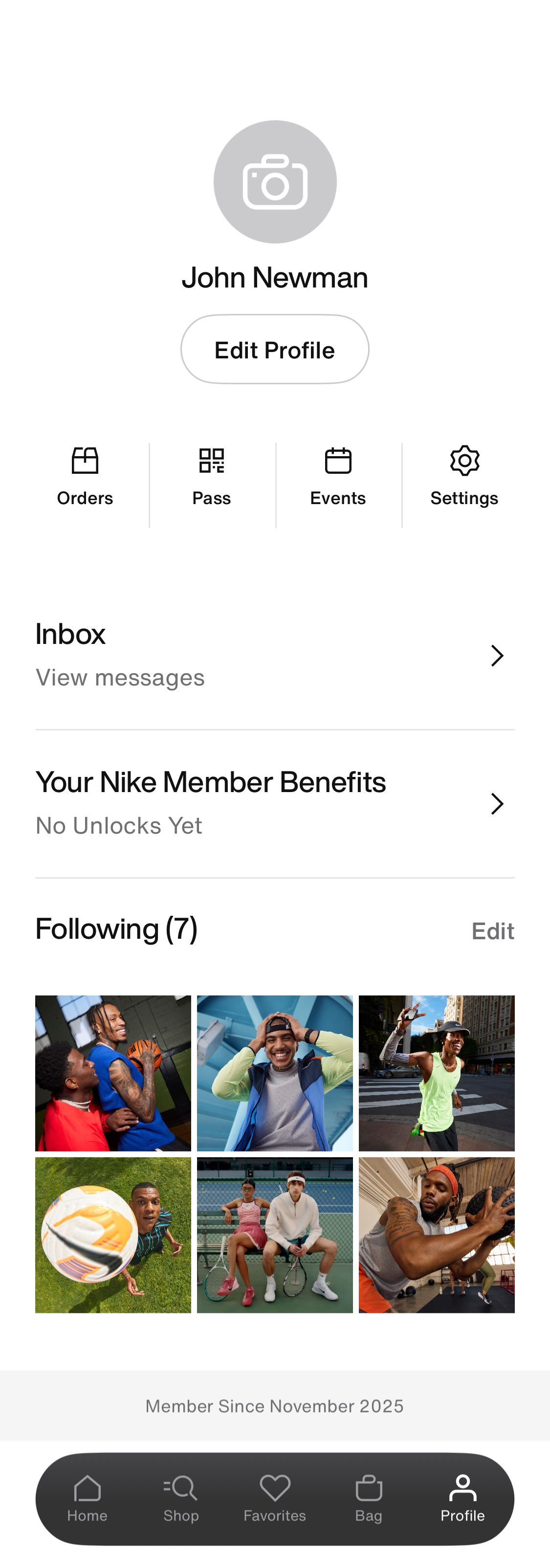 Mobile screenshot of Nike