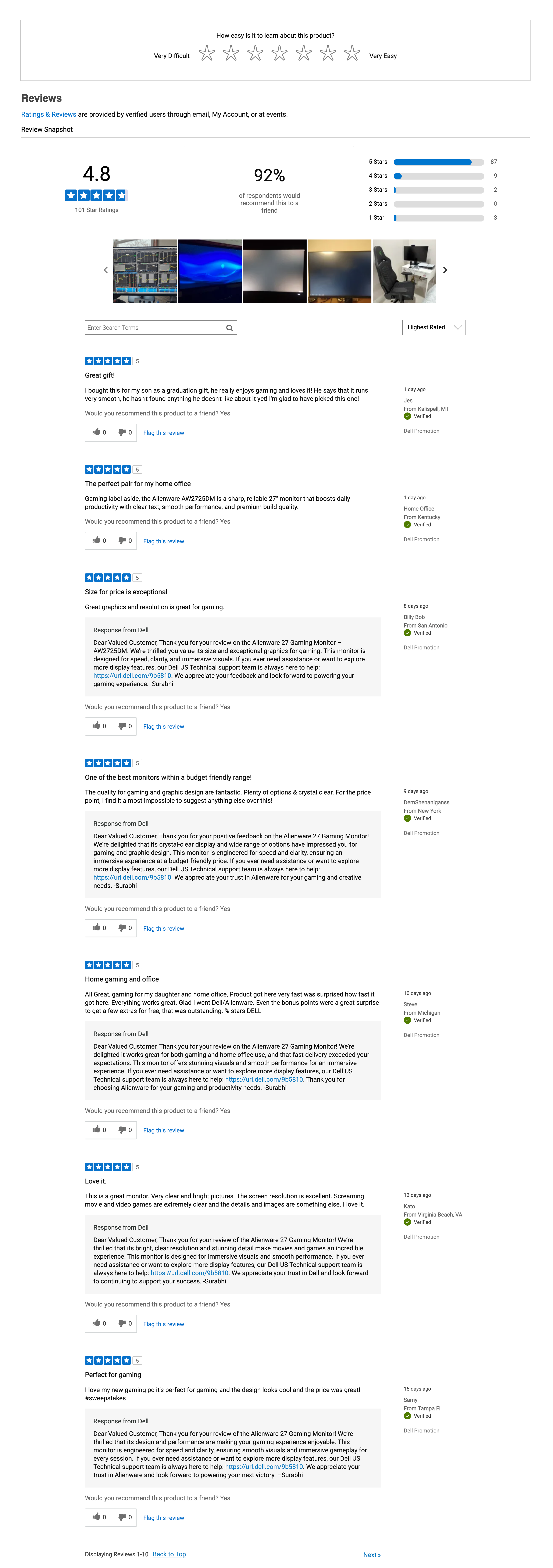 Desktop screenshot of Dell