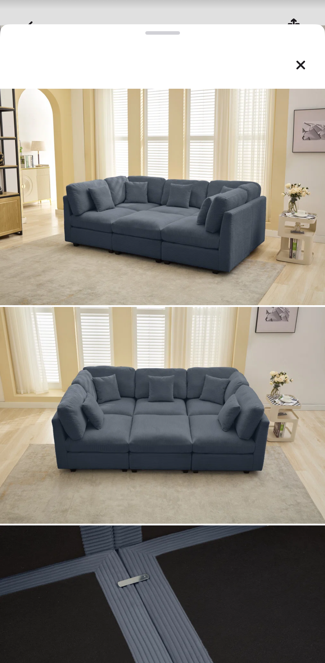 Mobile screenshot of Wayfair