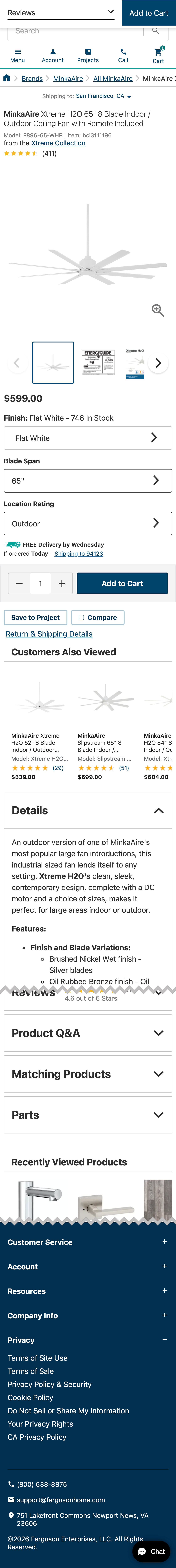 Mobile screenshot of Build.com