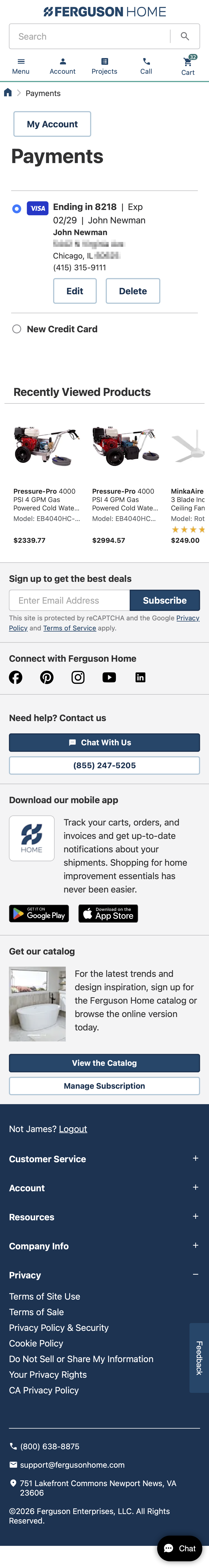 Mobile screenshot of Build.com