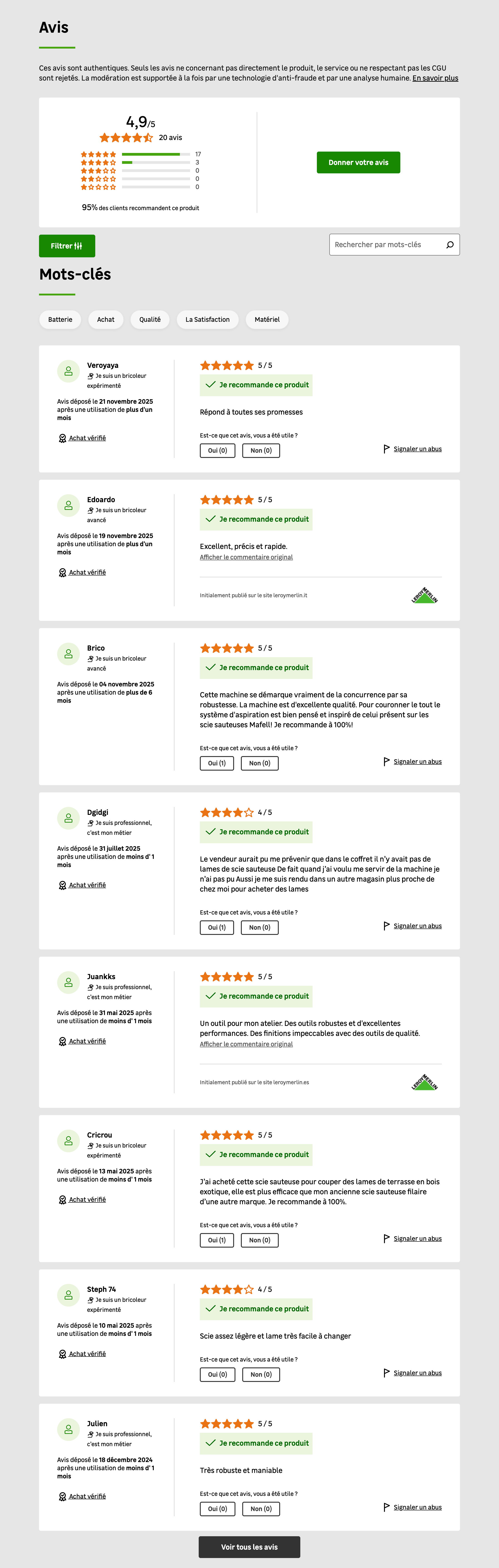 Desktop screenshot of Leroy Merlin