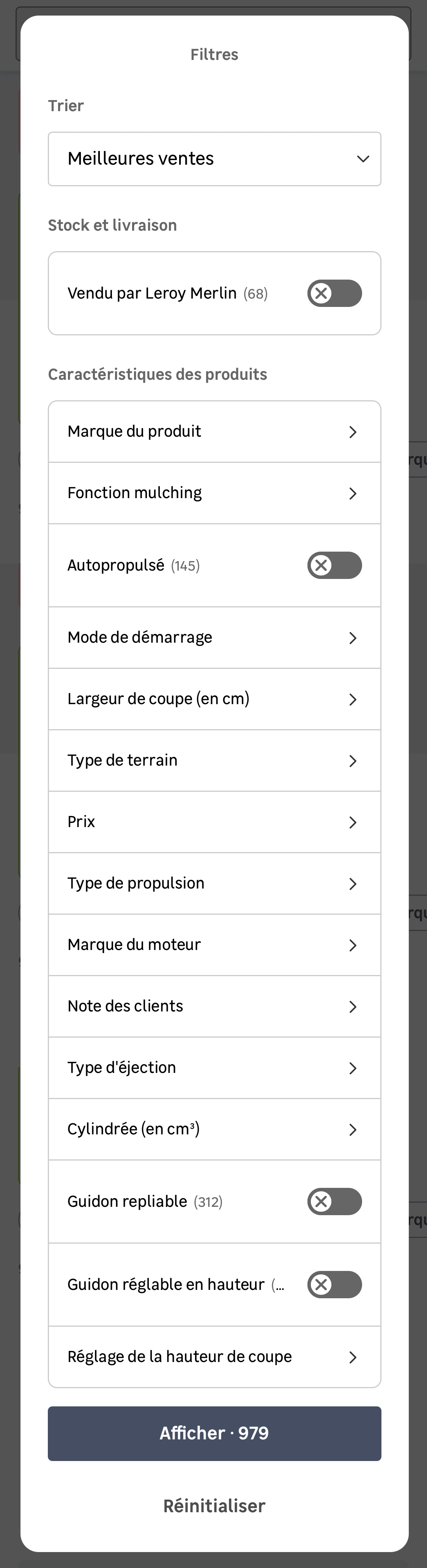 Mobile screenshot of Leroy Merlin