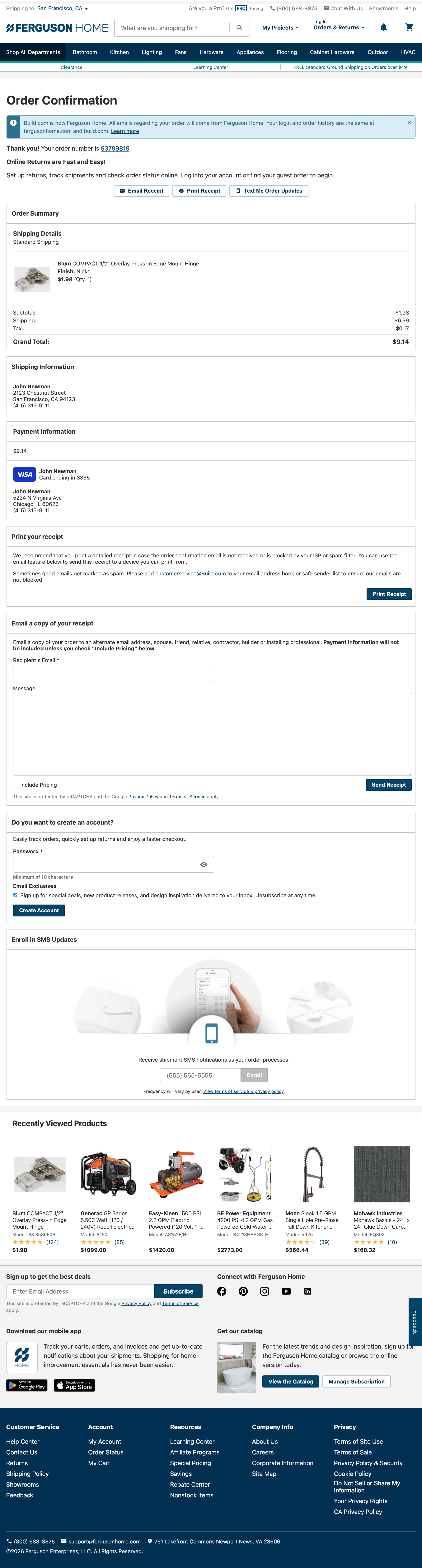 Desktop screenshot of Build.com