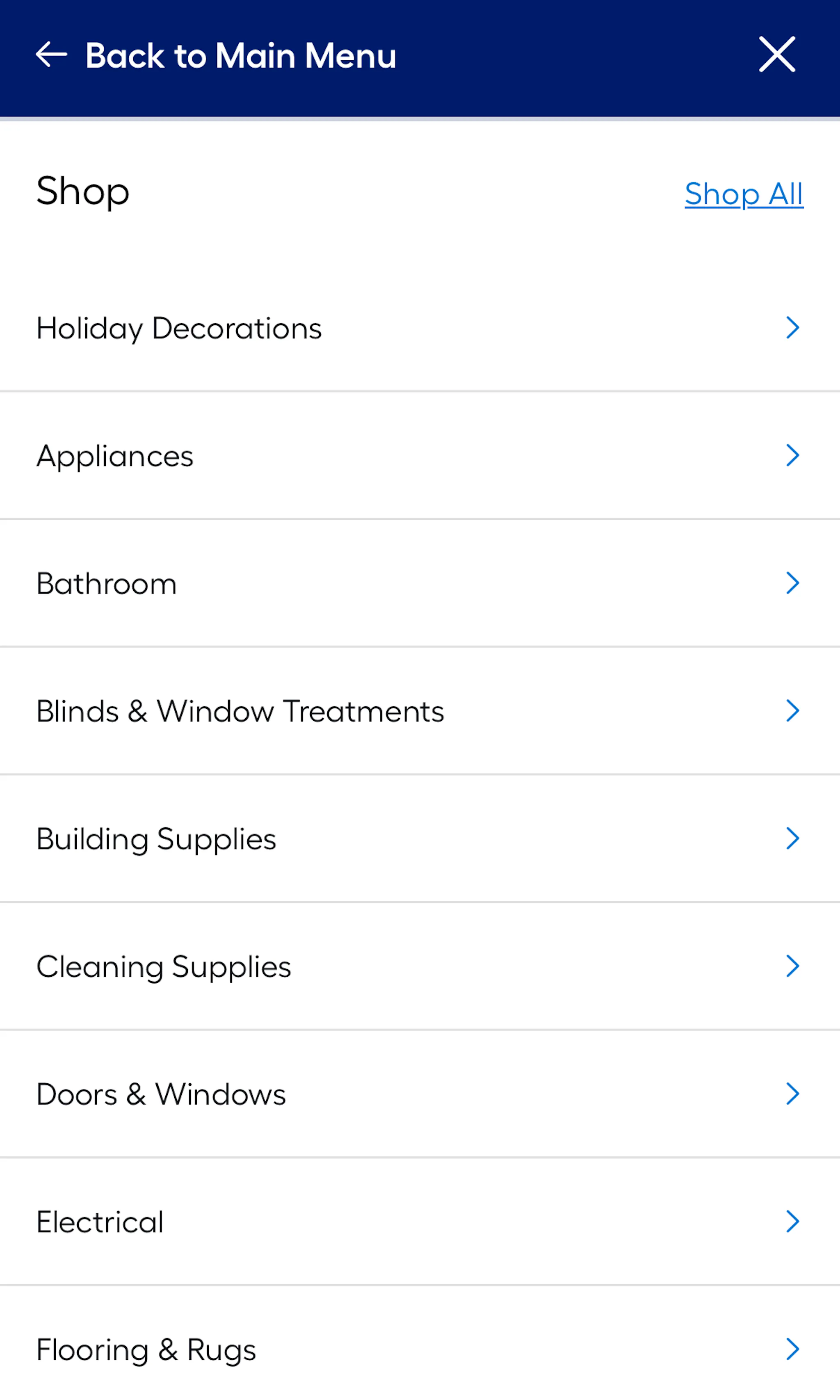 896 Mobile ‘Navigation Menu’ Examples – Baymard