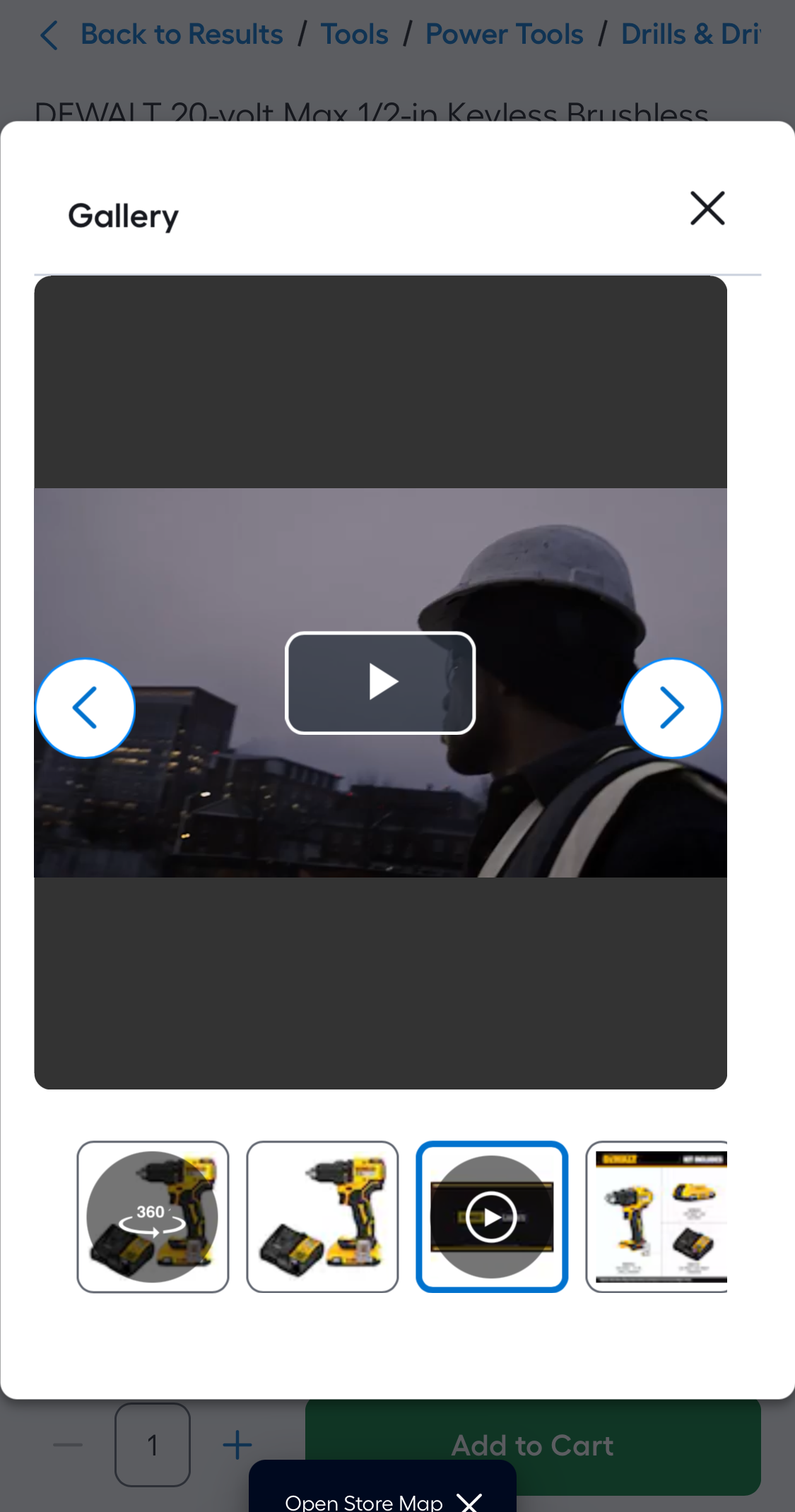 Mobile screenshot of Lowe’s