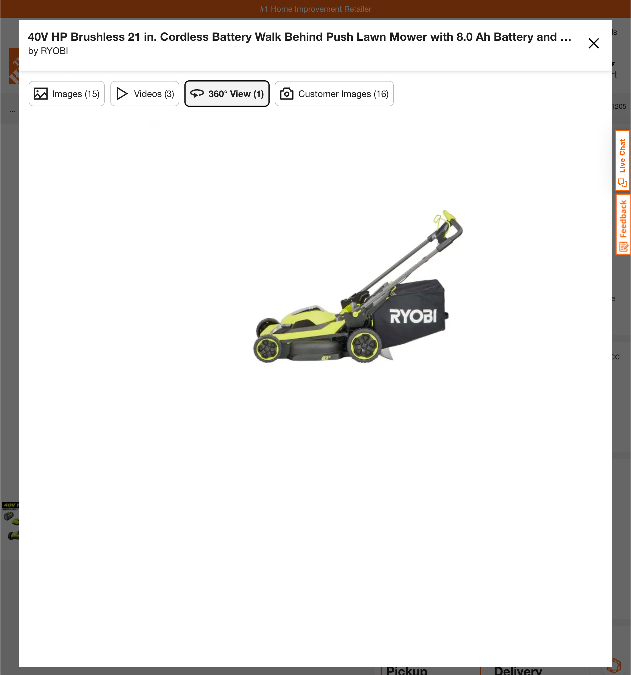 Desktop screenshot of Home Depot