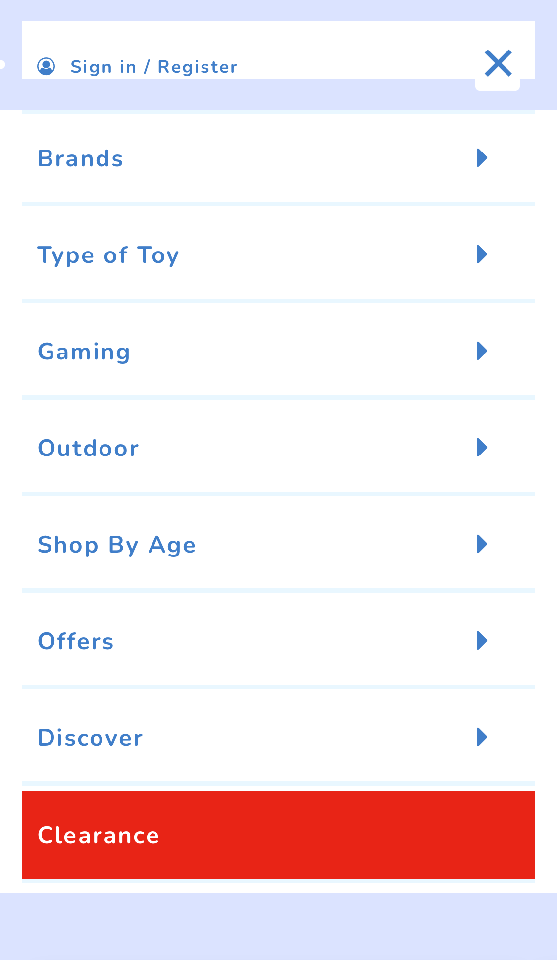 Mobile screenshot of The Entertainer (TheToyShop.com)