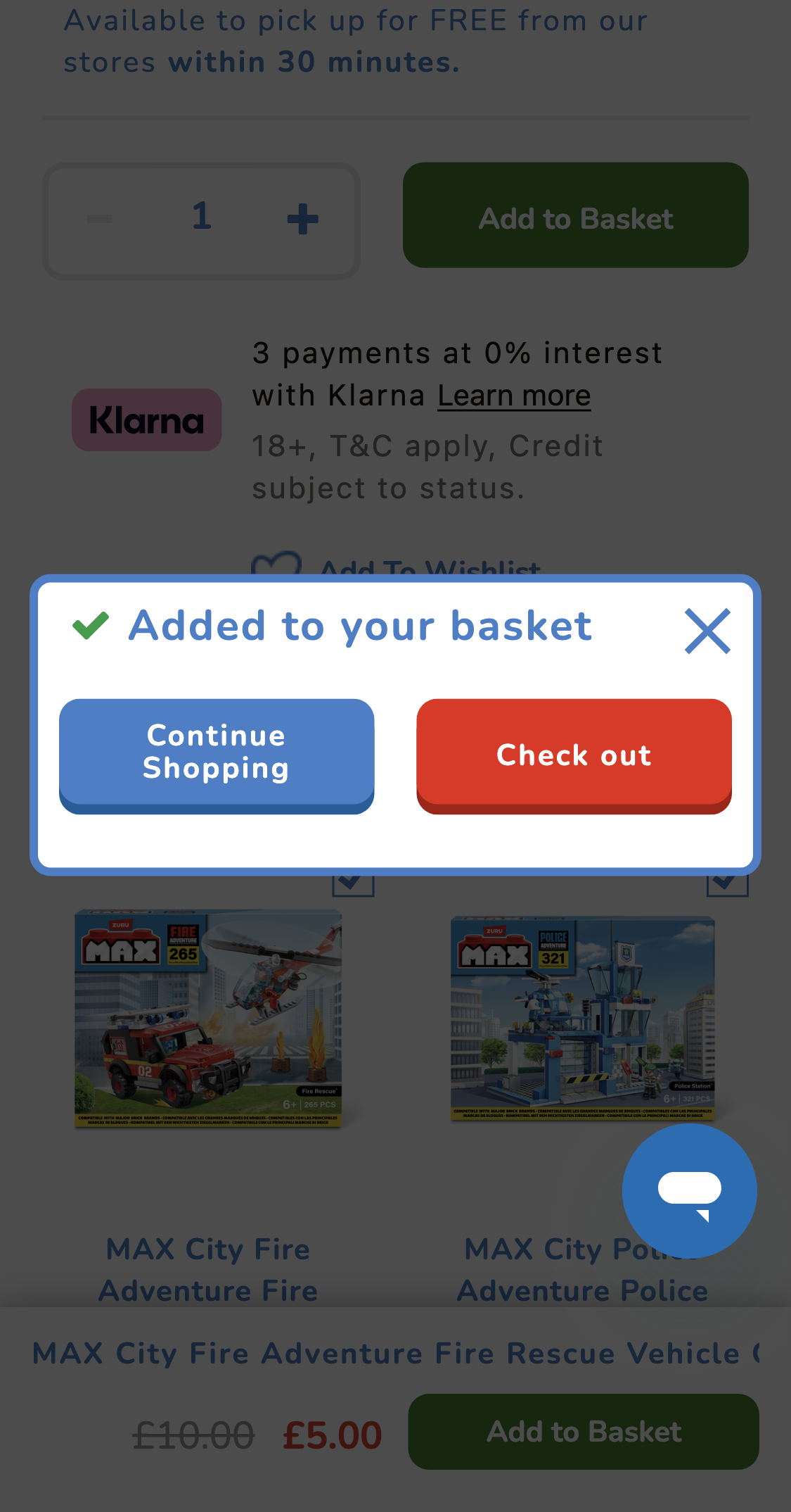 Mobile screenshot of The Entertainer (TheToyShop.com)
