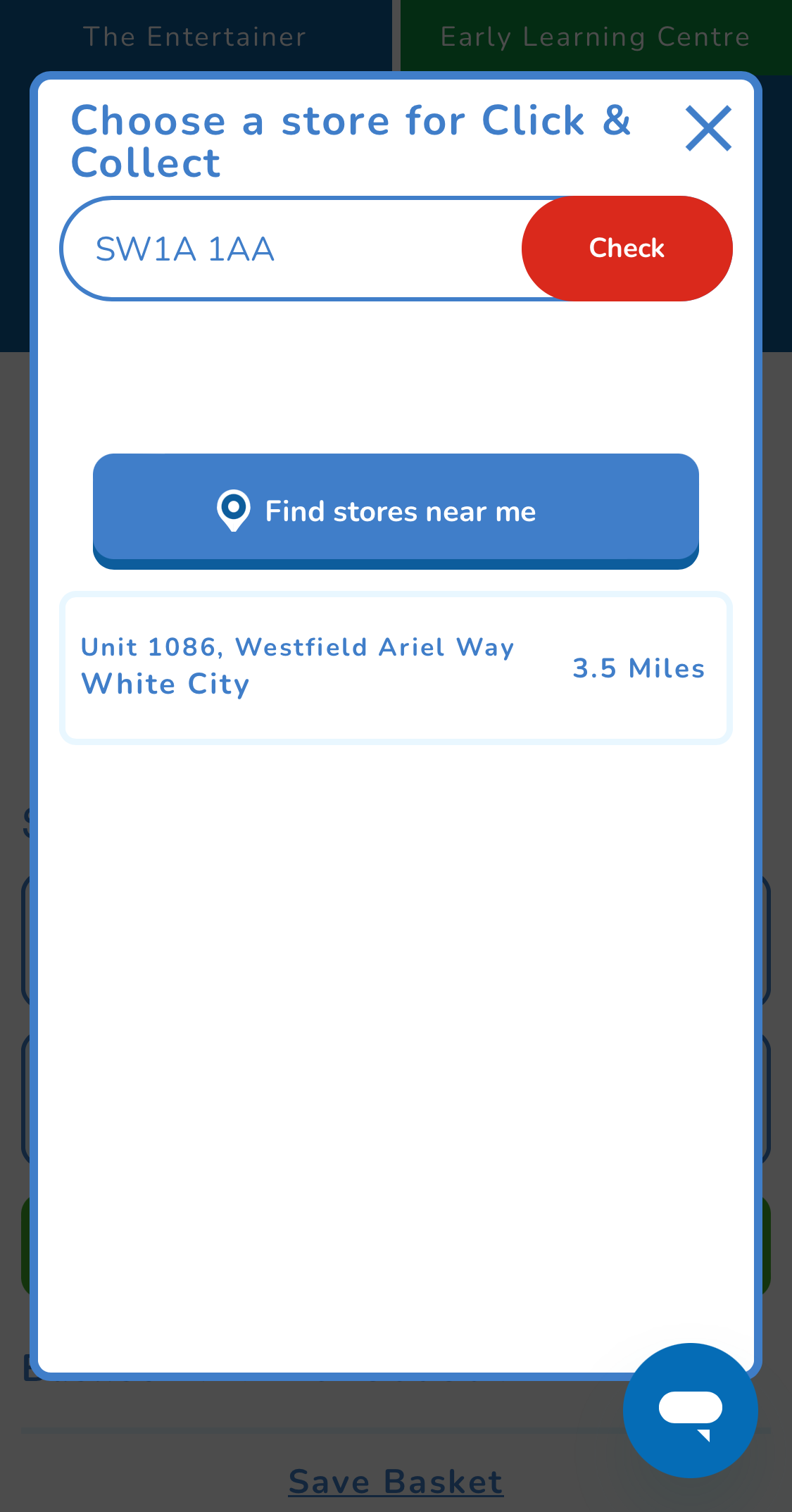 Mobile screenshot of The Entertainer (TheToyShop.com)