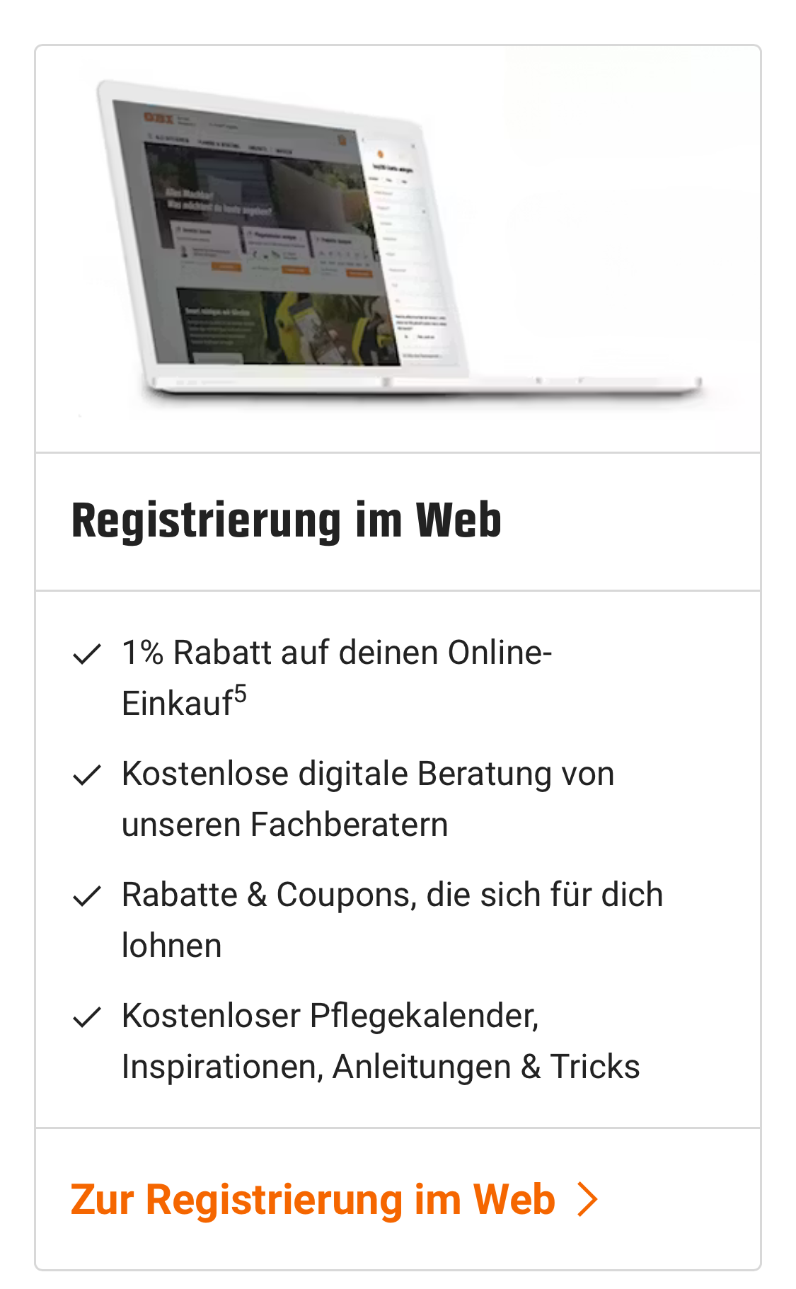 Mobile screenshot of OBI