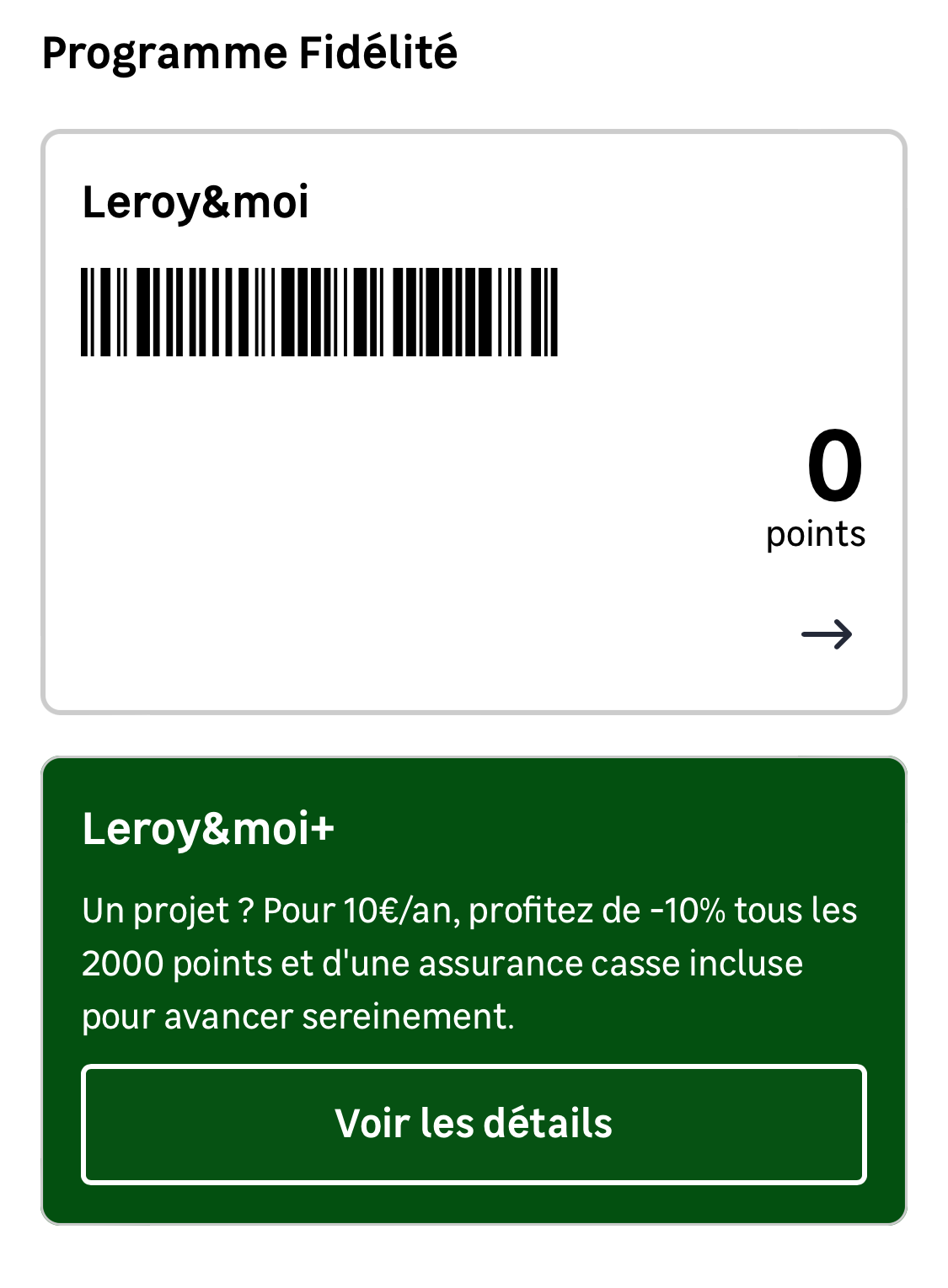 Mobile screenshot of Leroy Merlin