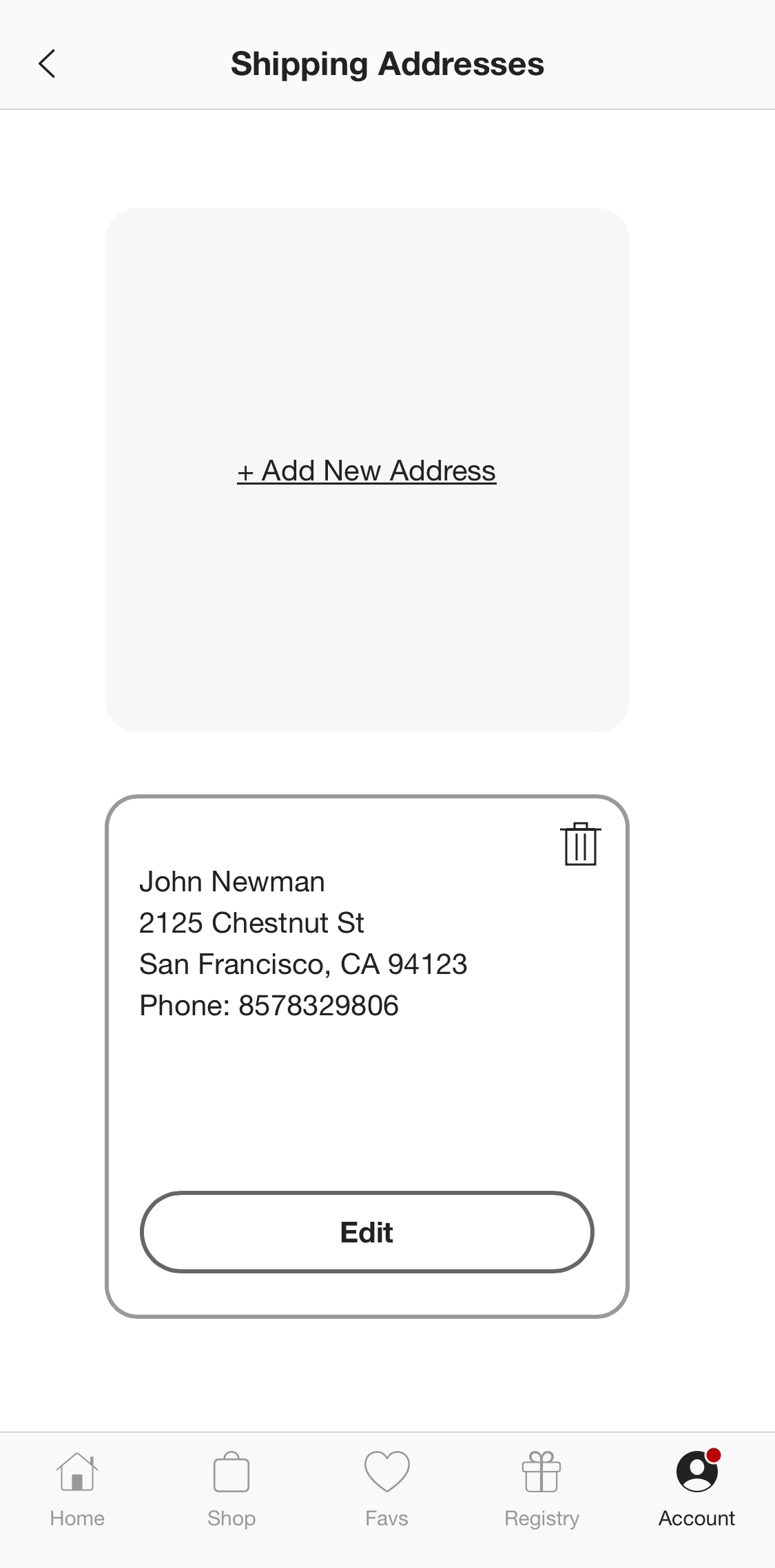 Mobile screenshot of Crate & Barrel