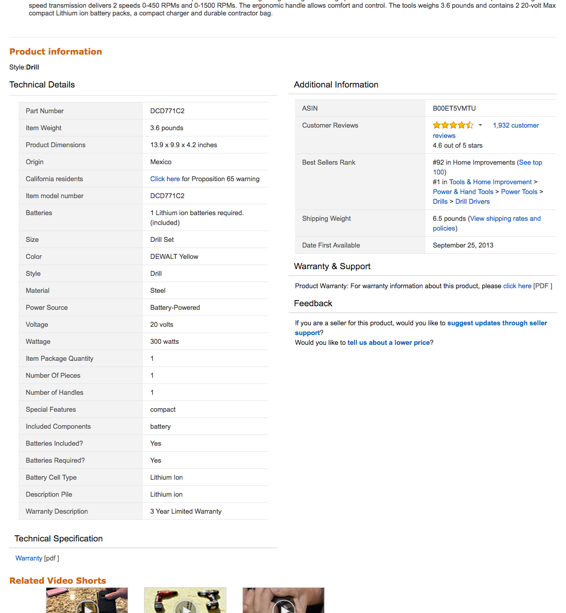 Desktop screenshot of Amazon