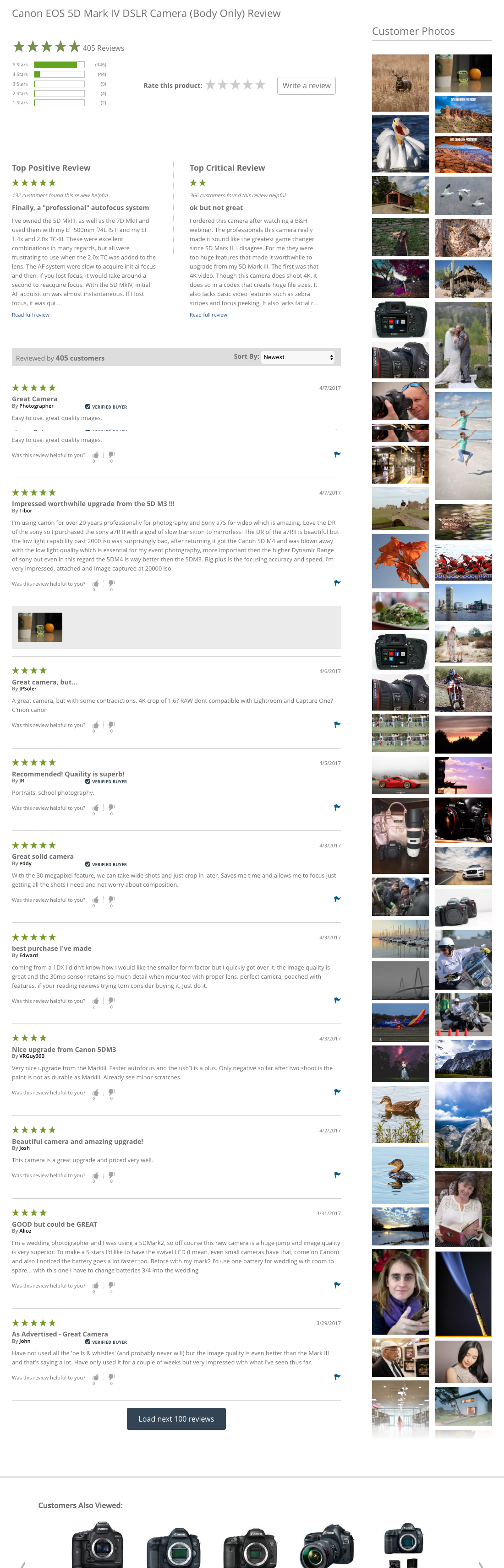 Desktop screenshot of B&H Photo