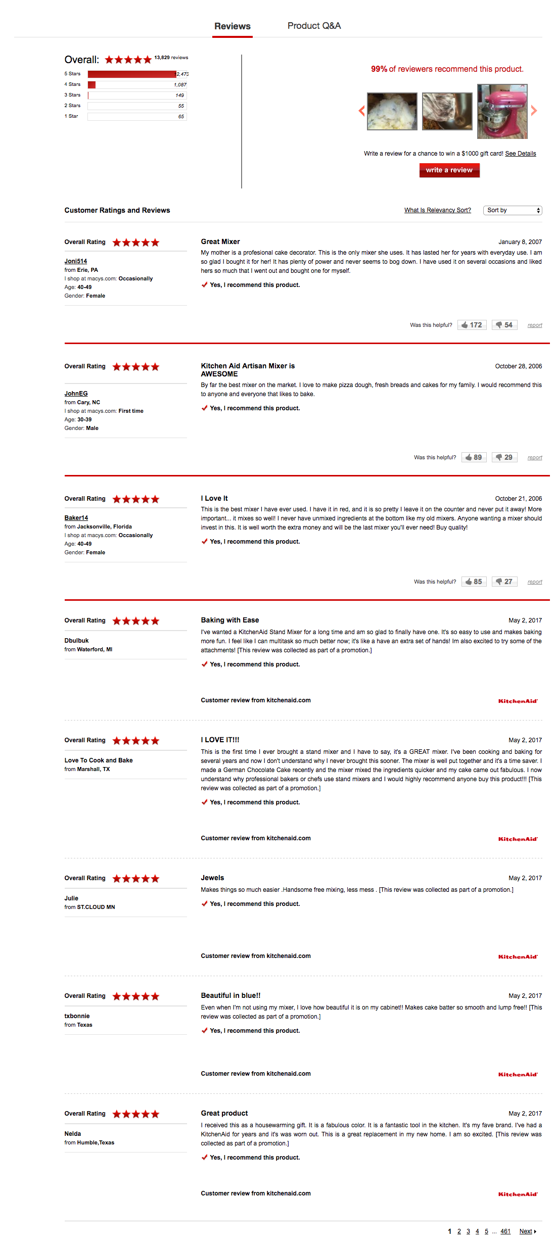 Desktop screenshot of Macy’s