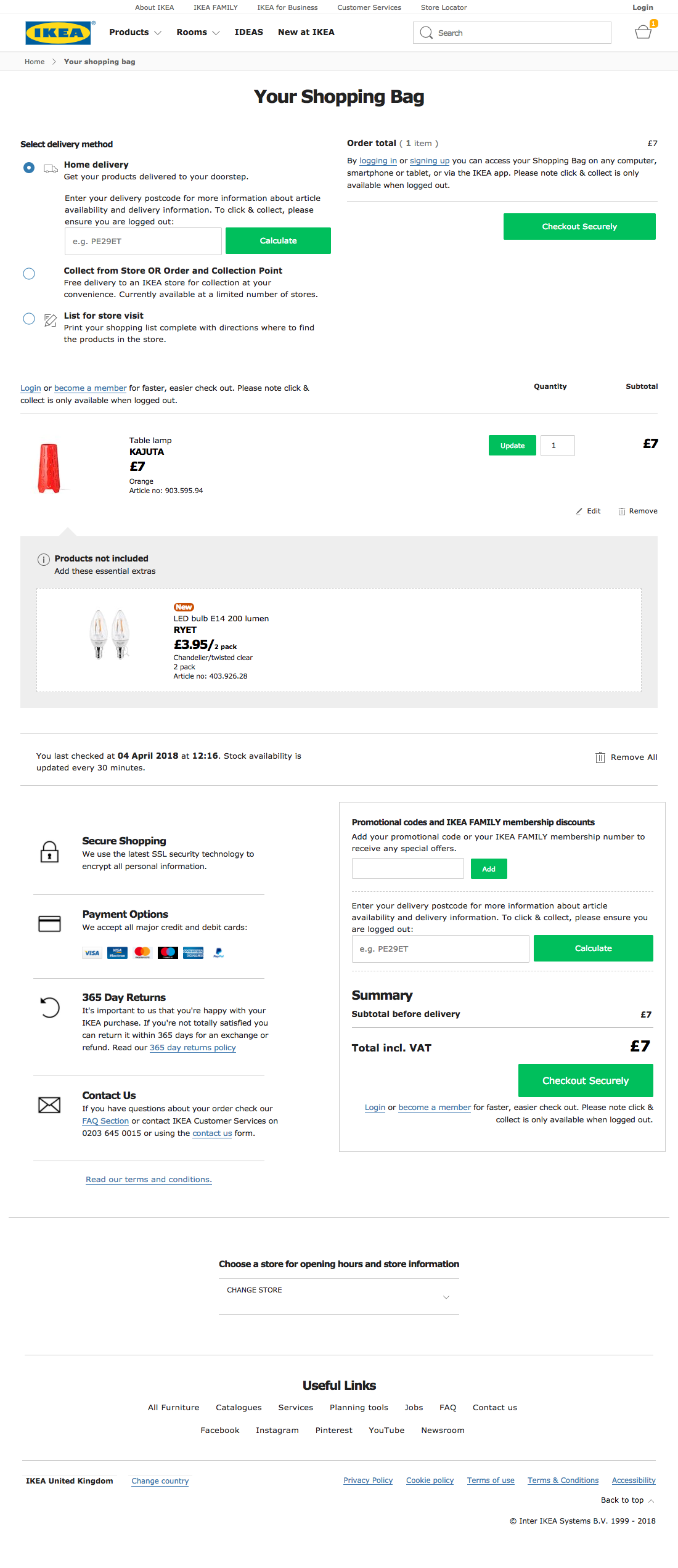 IKEA’s Delivery & Shipping Methods 532 of 656 Delivery & Shipping