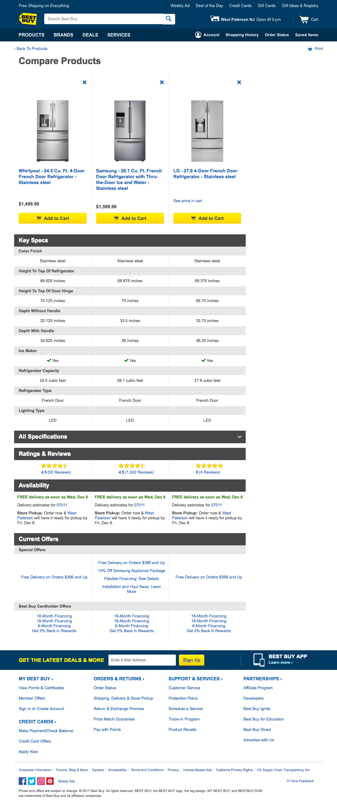 Desktop screenshot of Best Buy