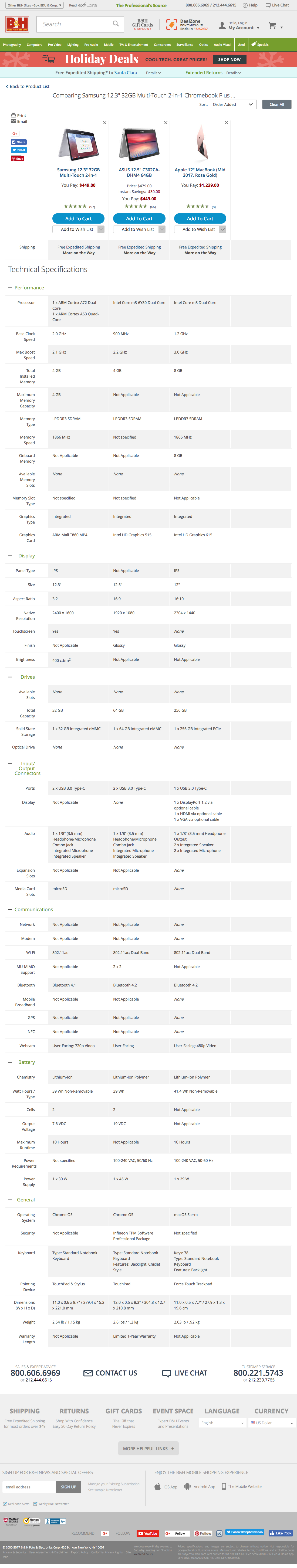 Desktop screenshot of B&H Photo