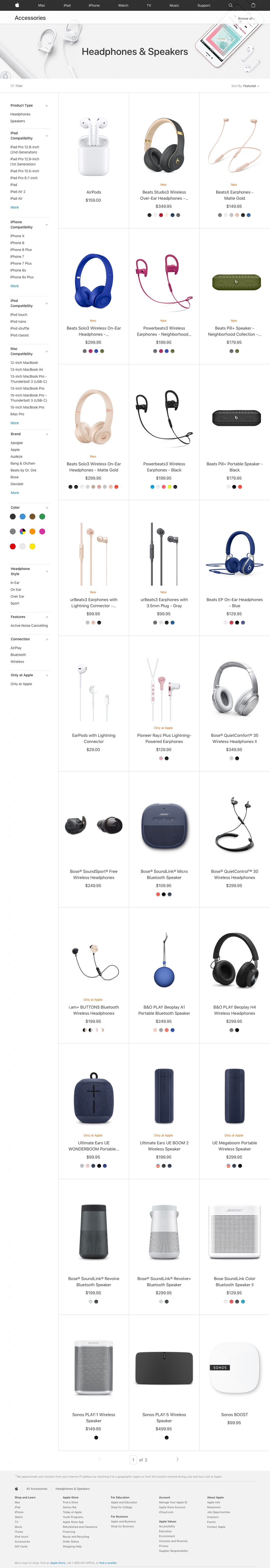 Desktop screenshot of Apple