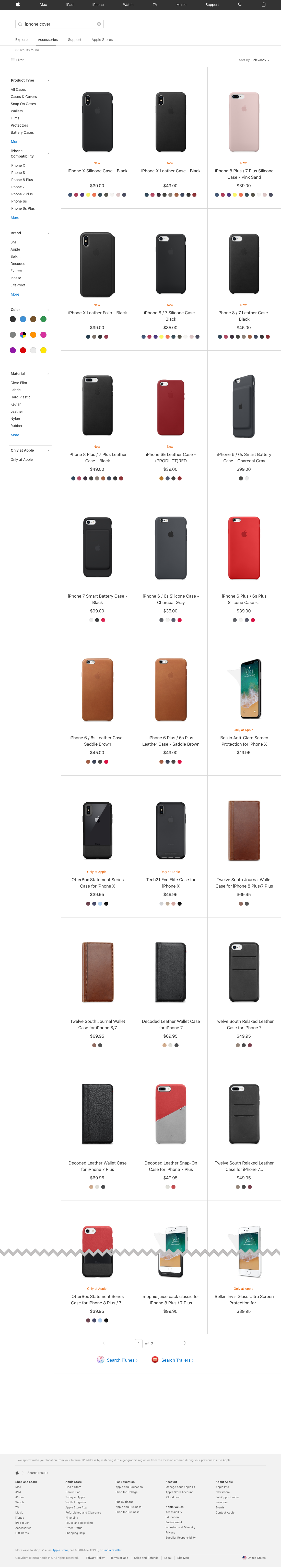 Desktop screenshot of Apple