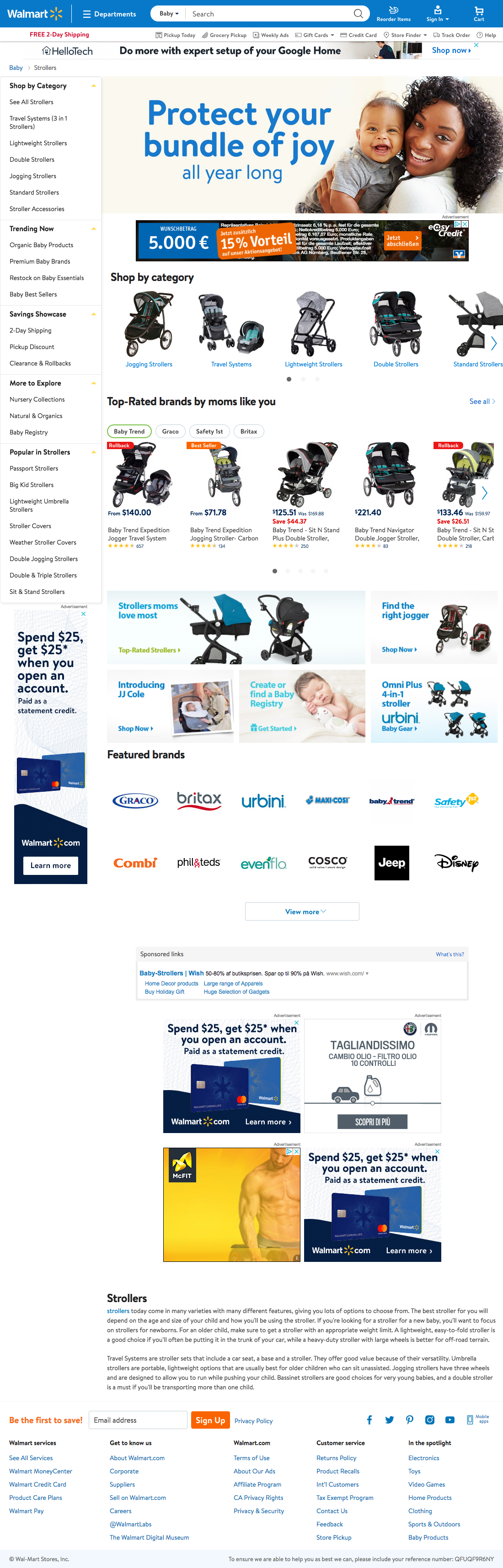 Desktop screenshot of Walmart