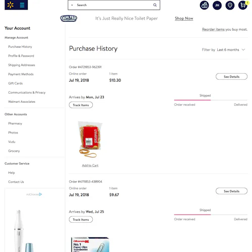 73 ‘Orders Overview’ Design Examples – Baymard Institute
