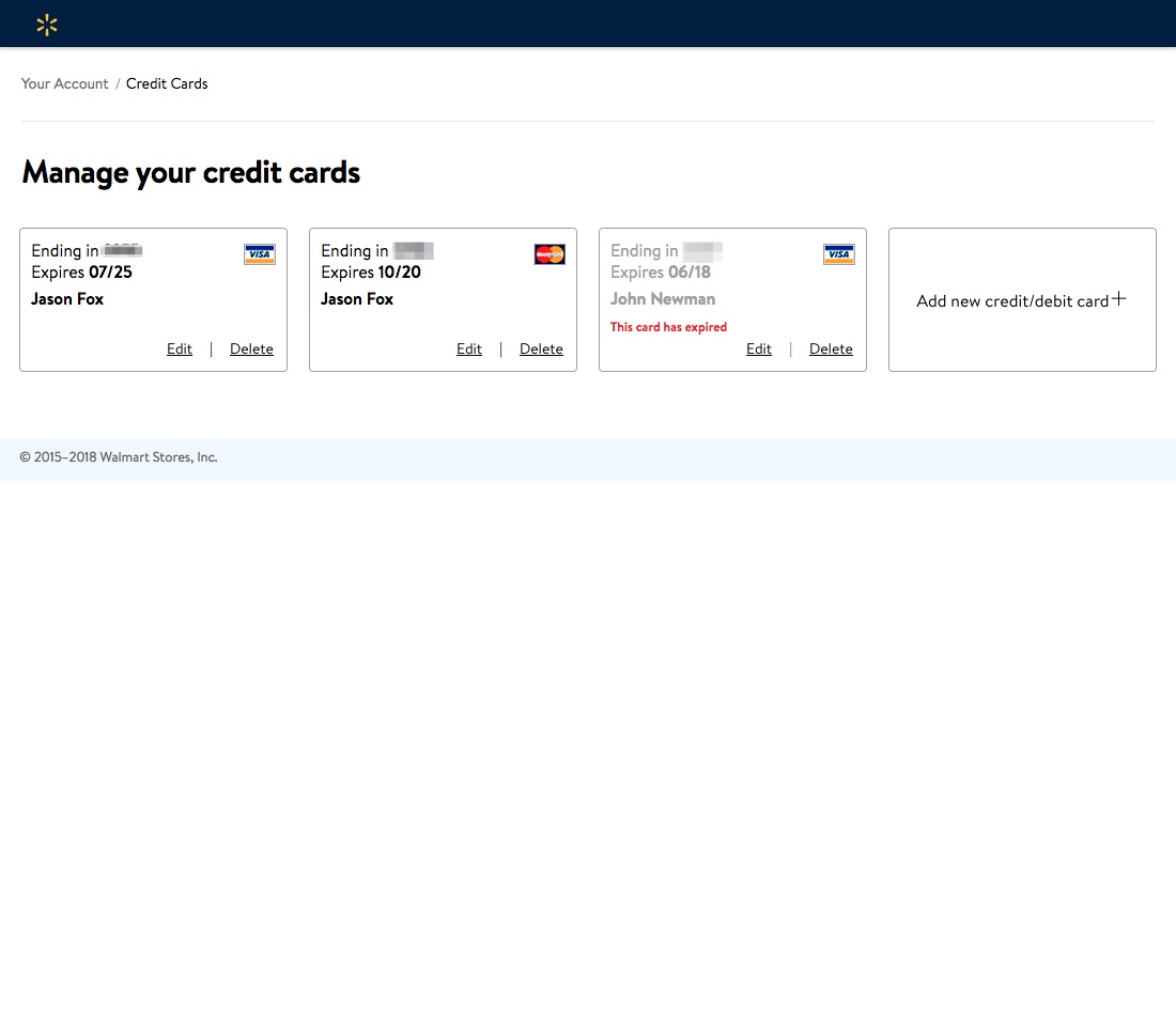 Desktop screenshot of Walmart