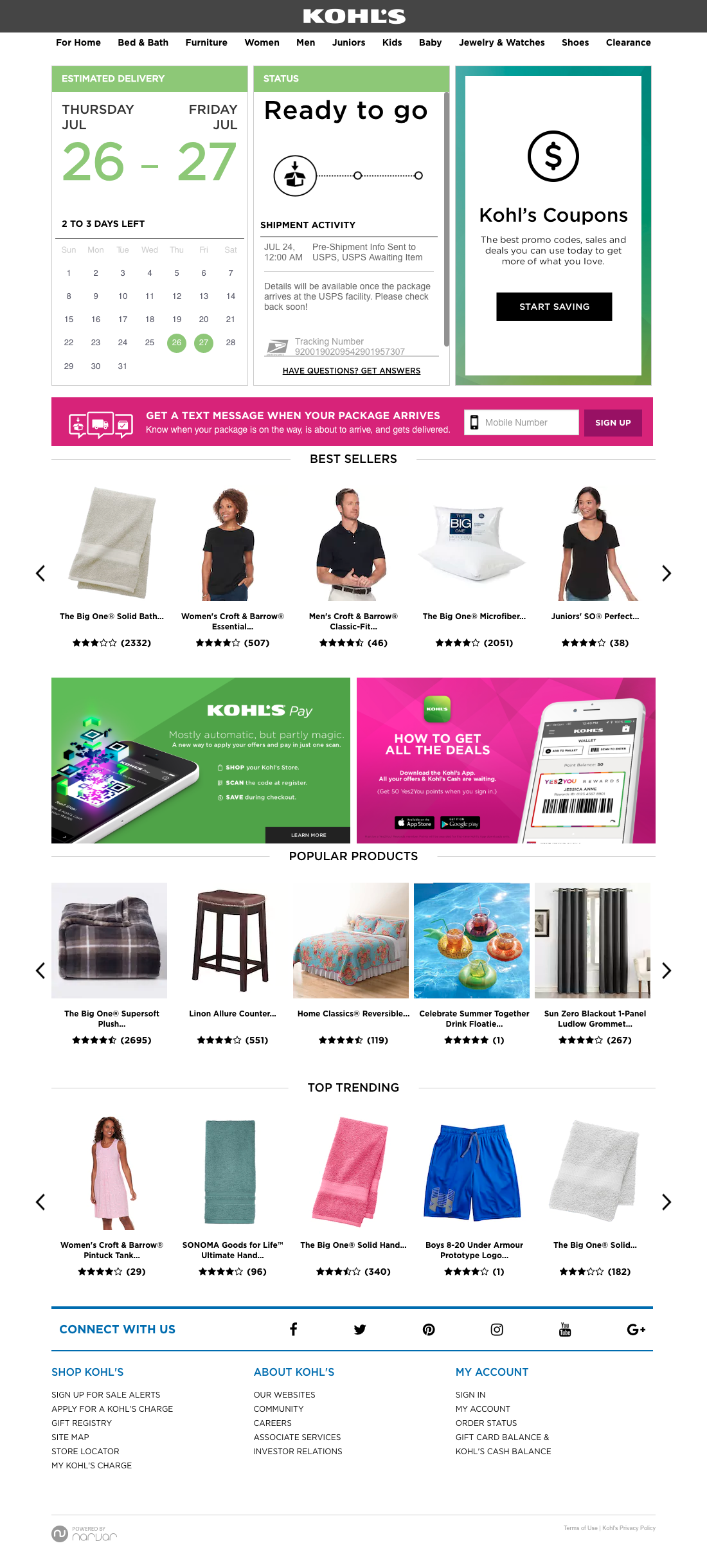 91 ‘Order Tracking Page’ Design Examples Baymard Institute