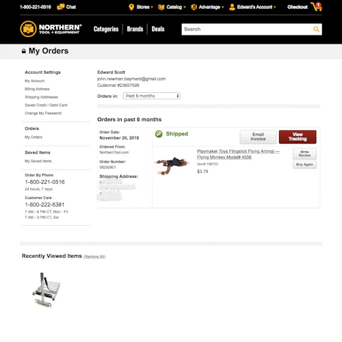 73 ‘Orders Overview’ Design Examples – Baymard Institute