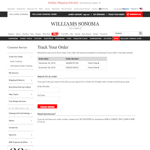 73 ‘Orders Overview’ Design Examples – Baymard Institute