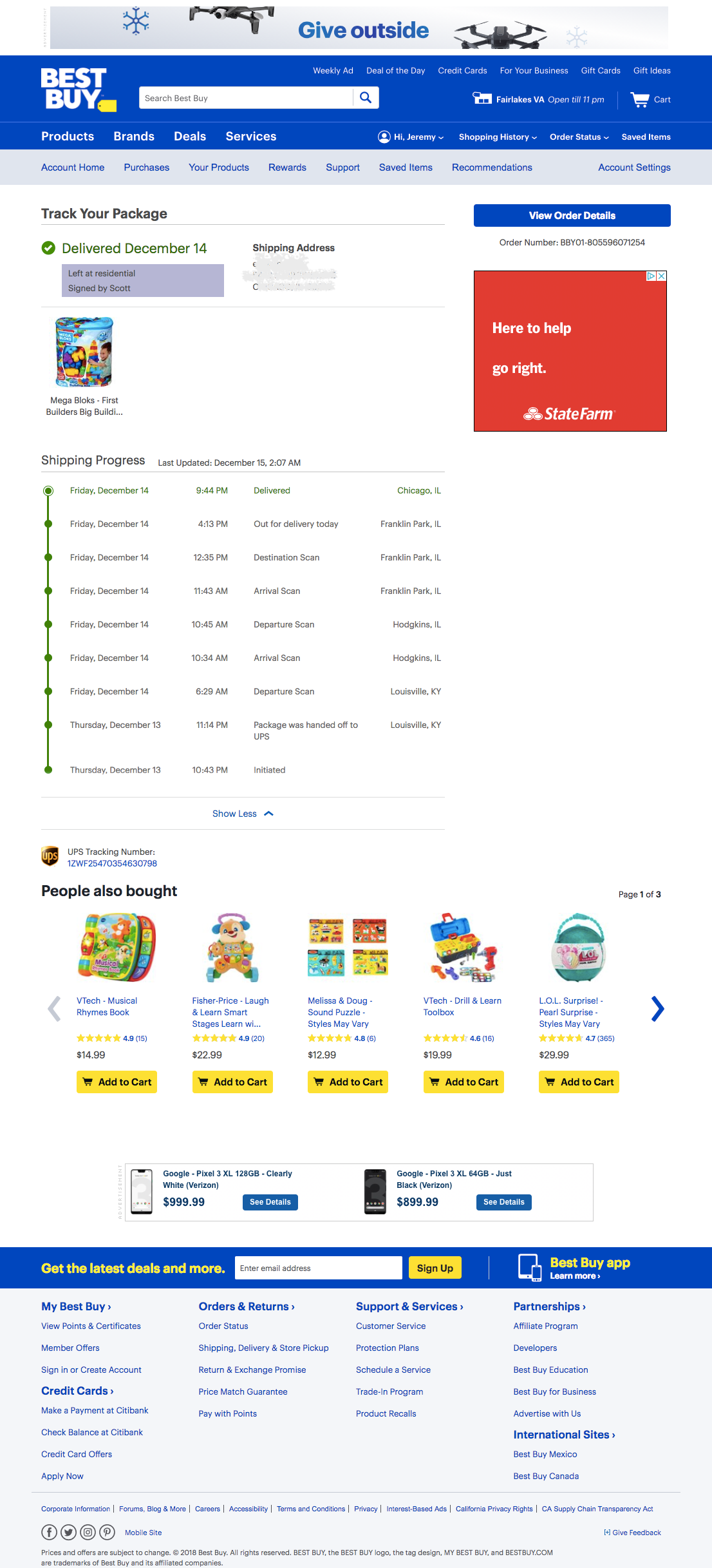 91 ‘Order Tracking Page’ Design Examples – Baymard Institute