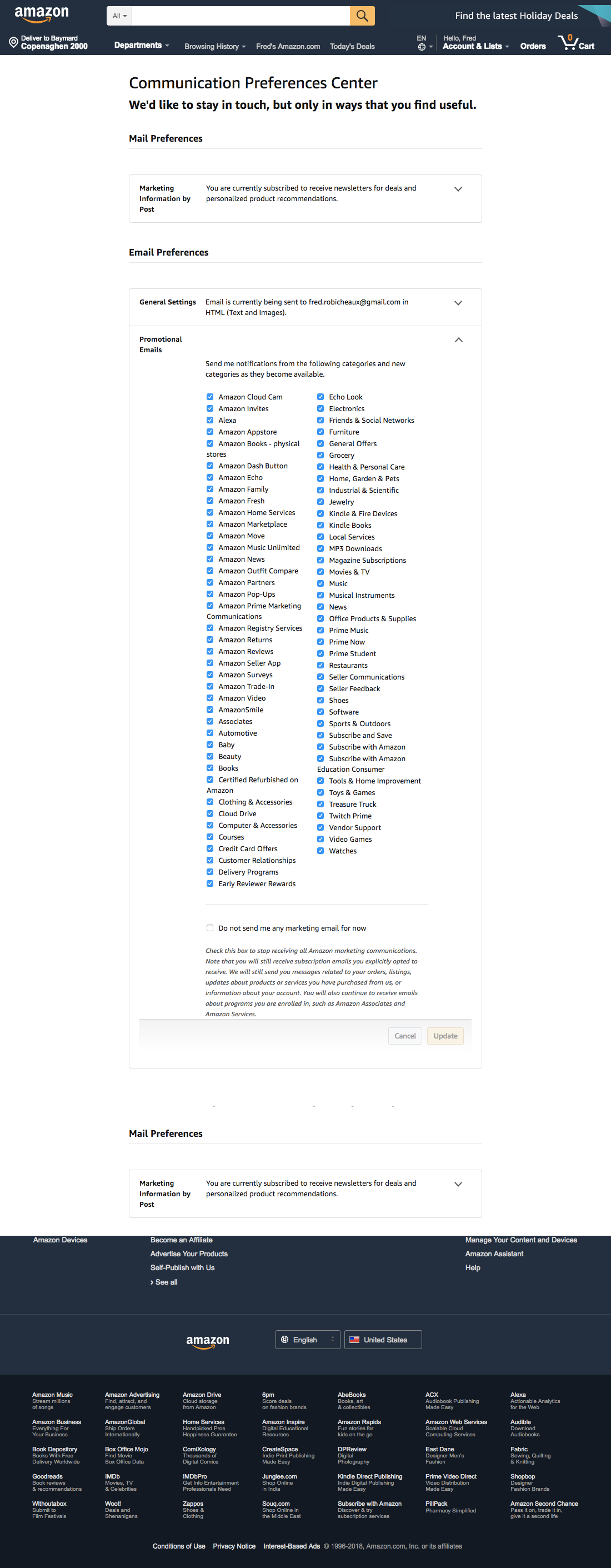 Desktop screenshot of Amazon