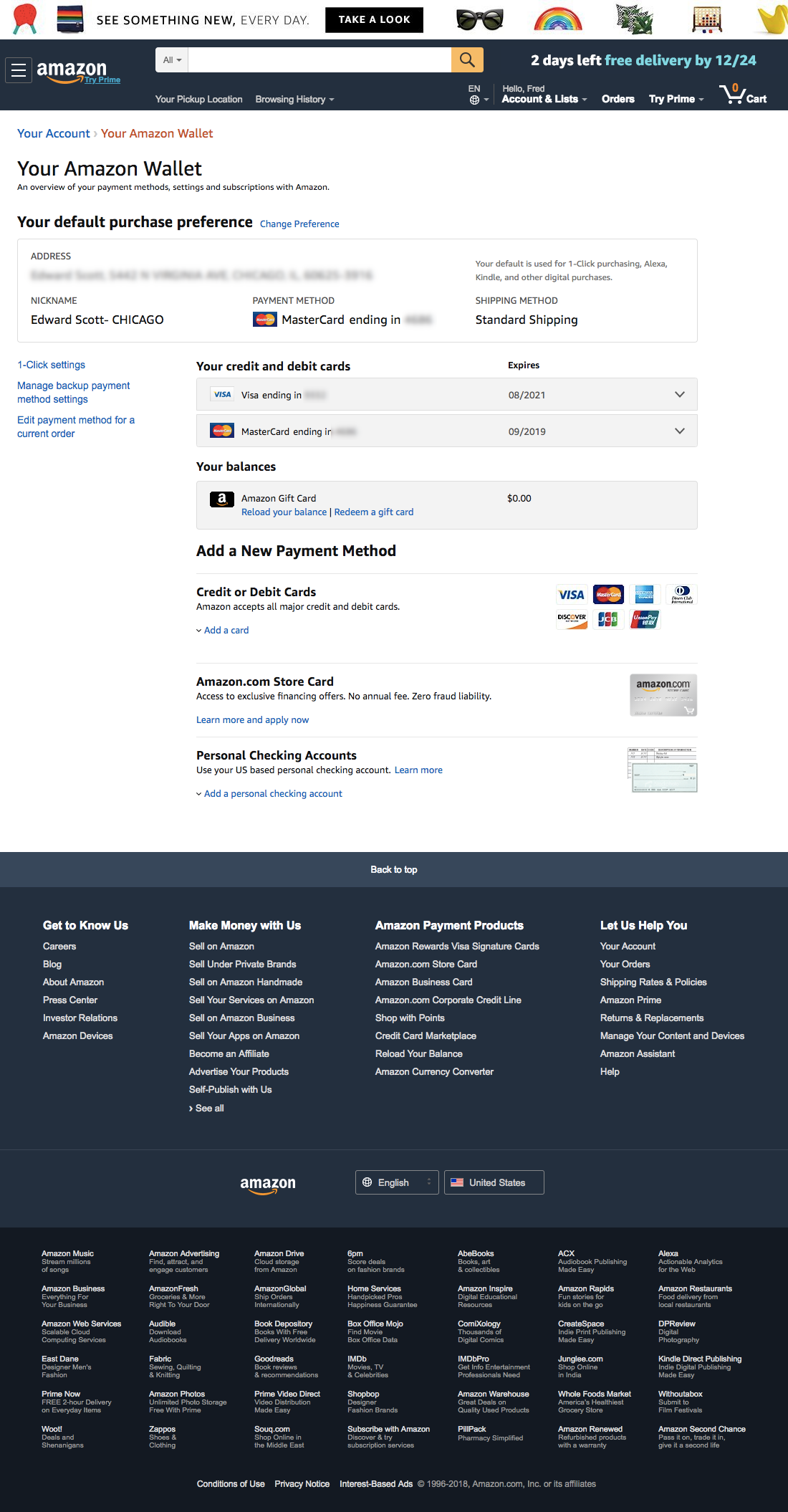 Desktop screenshot of Amazon
