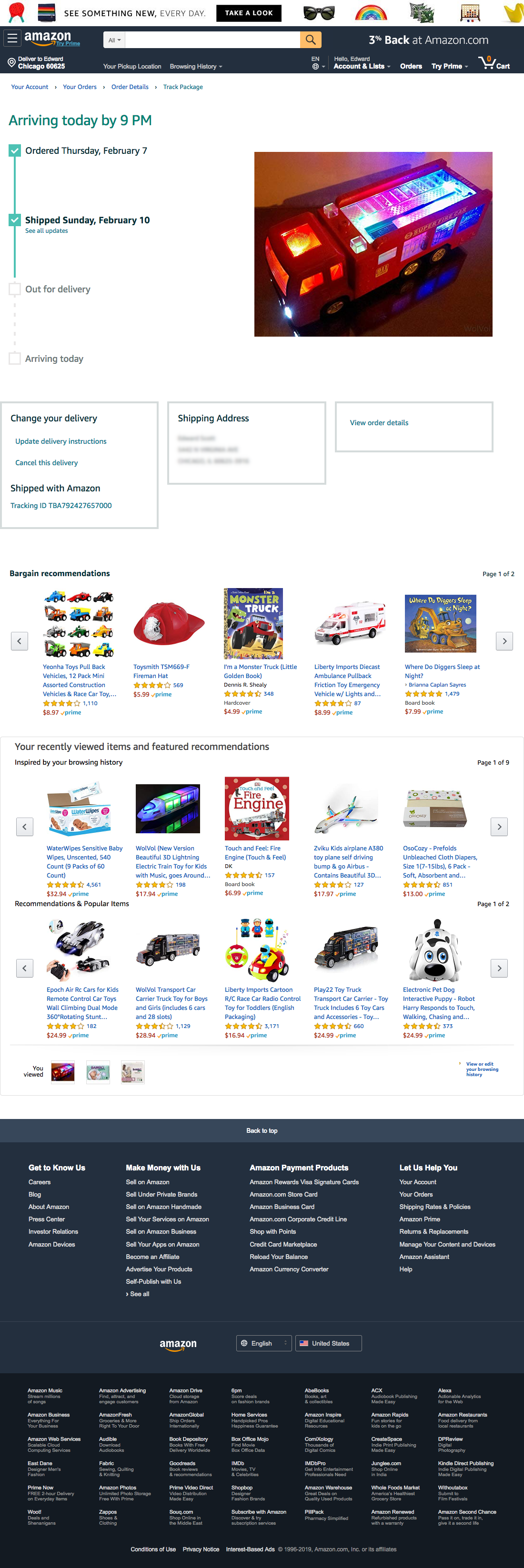 Desktop screenshot of Amazon