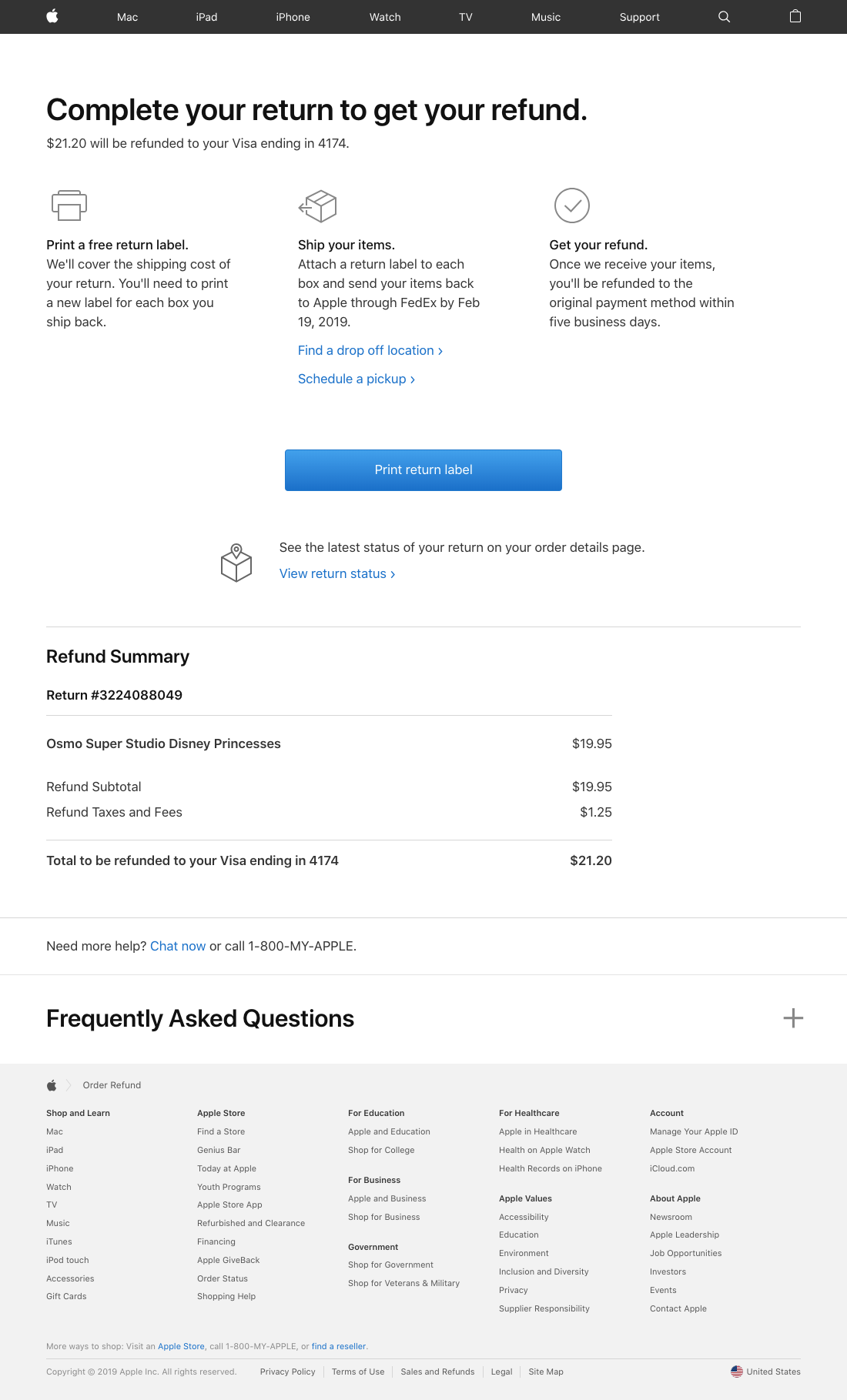 Desktop screenshot of Apple