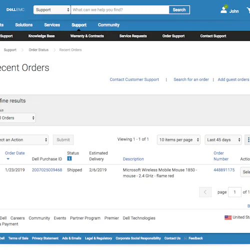 73 ‘Orders Overview’ Design Examples – Baymard Institute