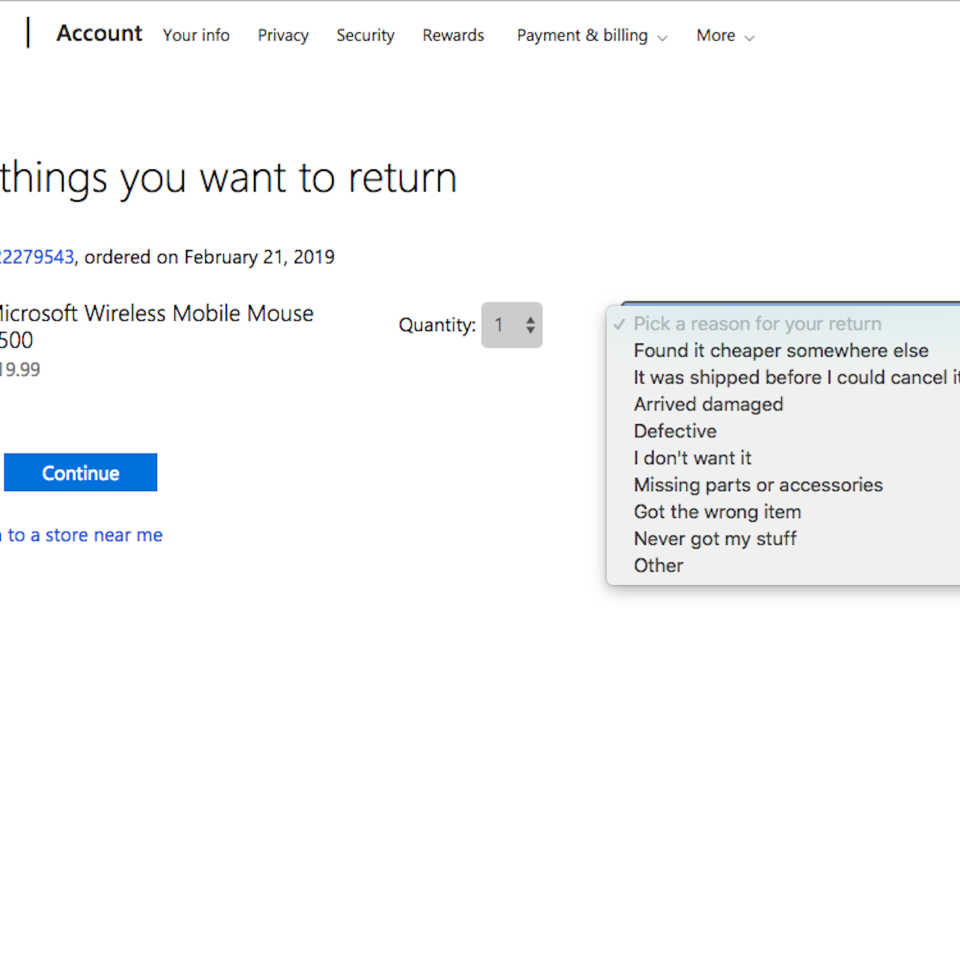 52 ‘Order Returns’ Design Examples – Baymard Institute