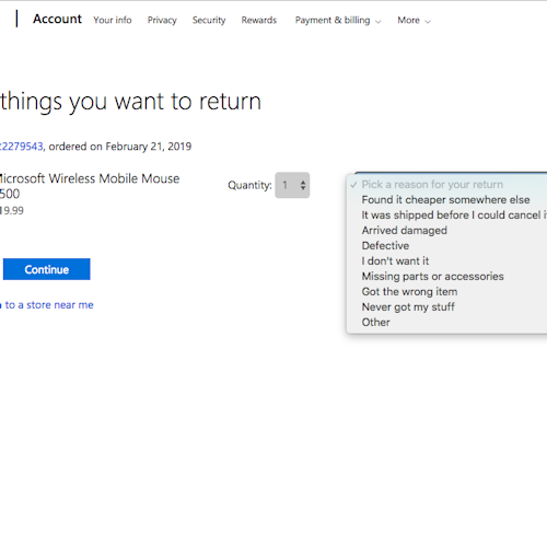 52 ‘Order Returns’ Design Examples – Baymard Institute