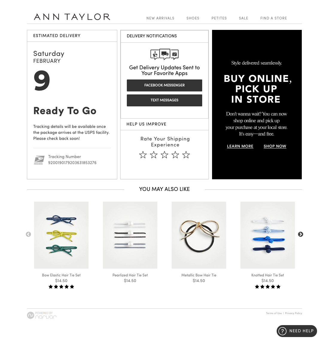 91 ‘Order Tracking Page’ Design Examples – Baymard Institute