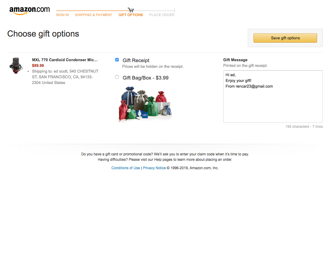 Desktop screenshot of Amazon