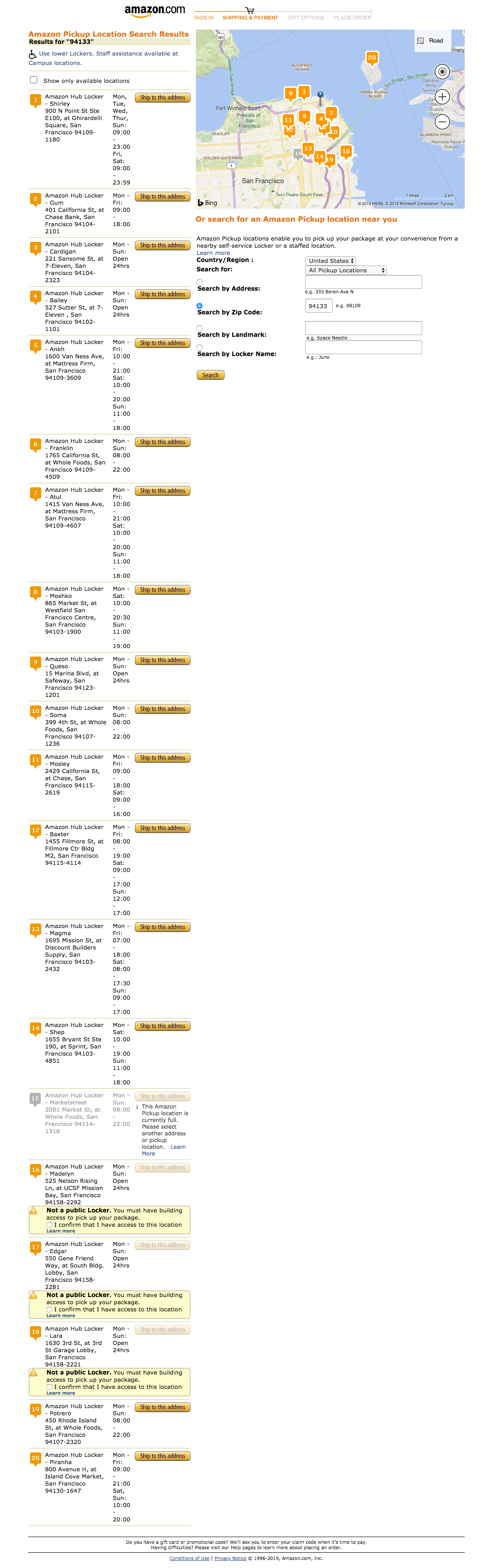 Desktop screenshot of Amazon