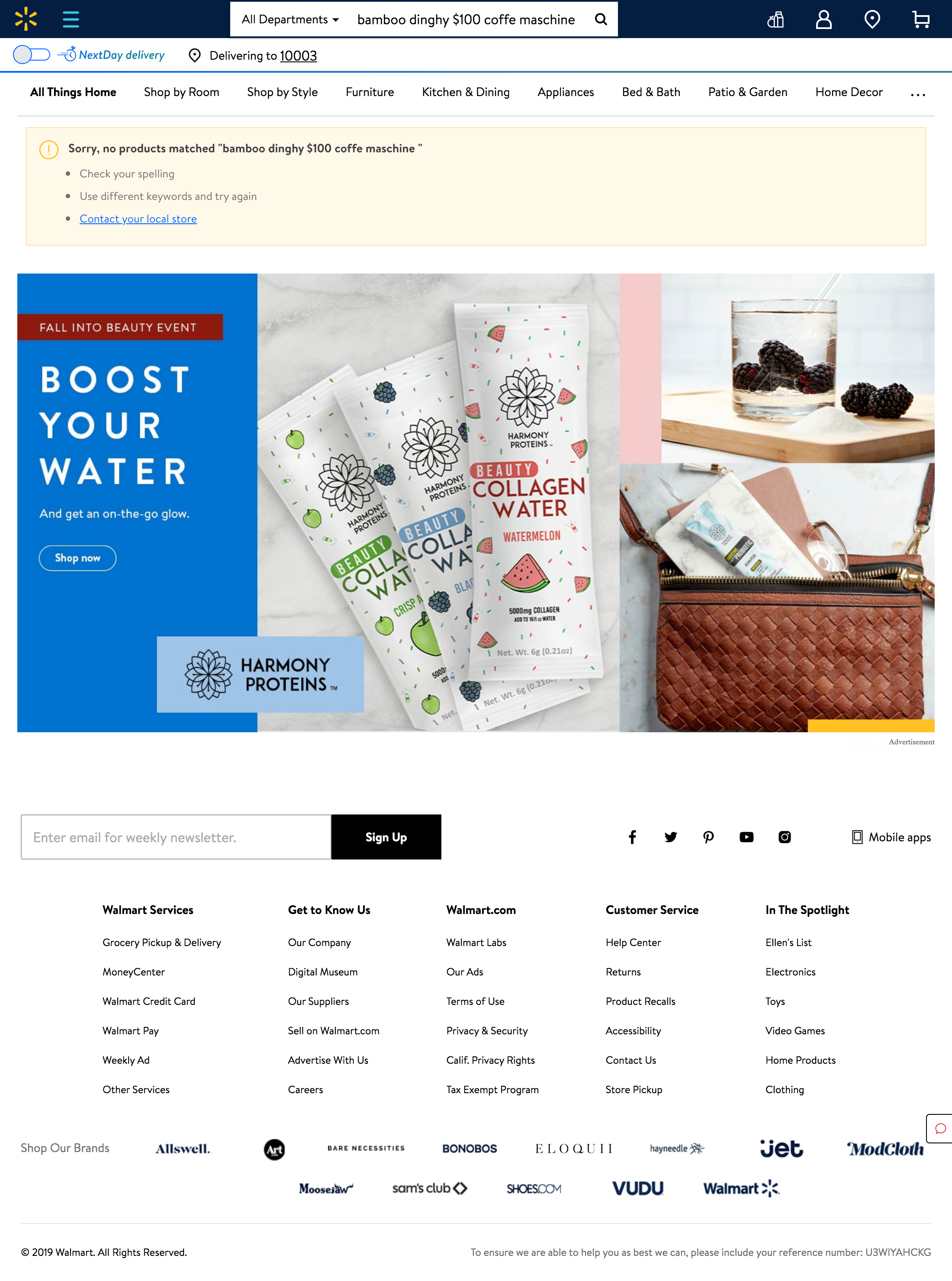 Desktop screenshot of Walmart