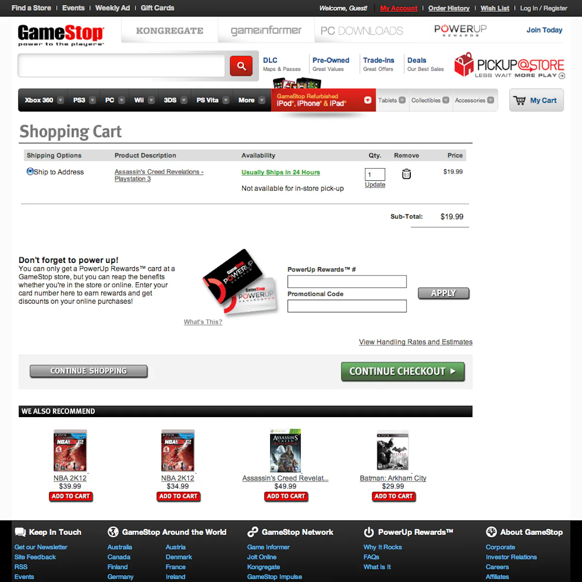 GameStop UX Case Study – Baymard Institute