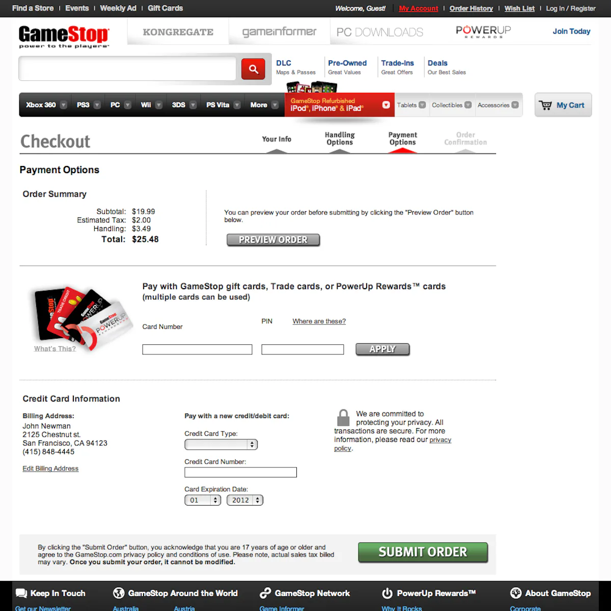 GameStop UX Case Study – Baymard Institute