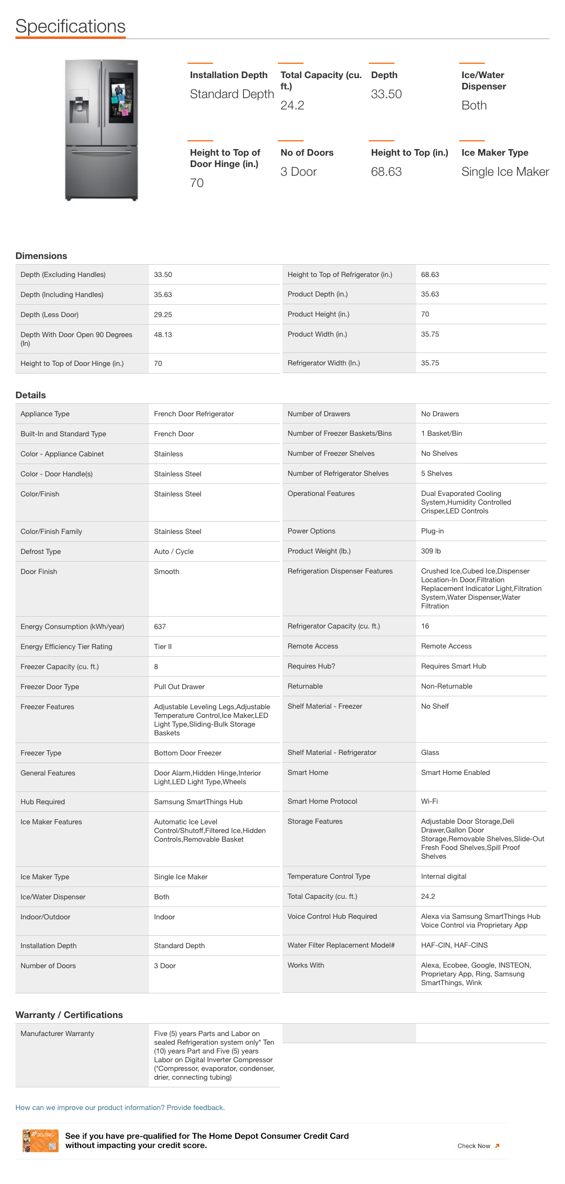 Desktop screenshot of Home Depot