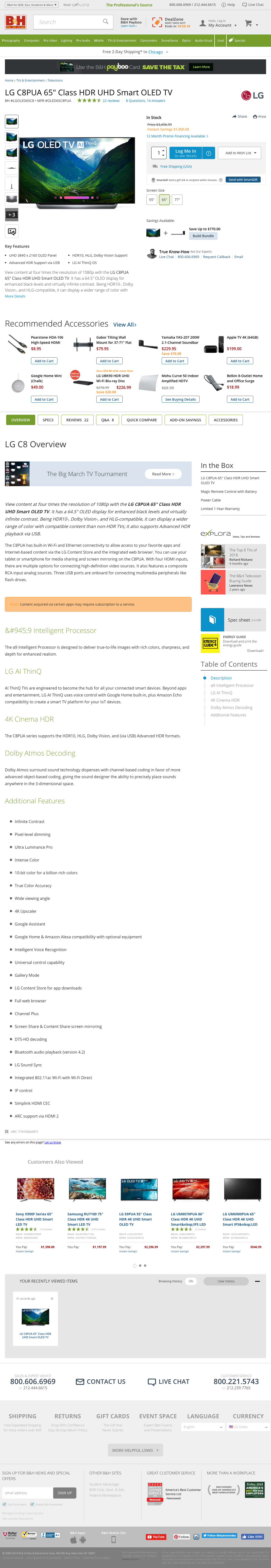 Desktop screenshot of B&H Photo